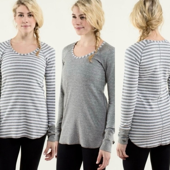 Lululemon Open Your Heart Long Sleeve Reversible Top - Picture 7 of 7
